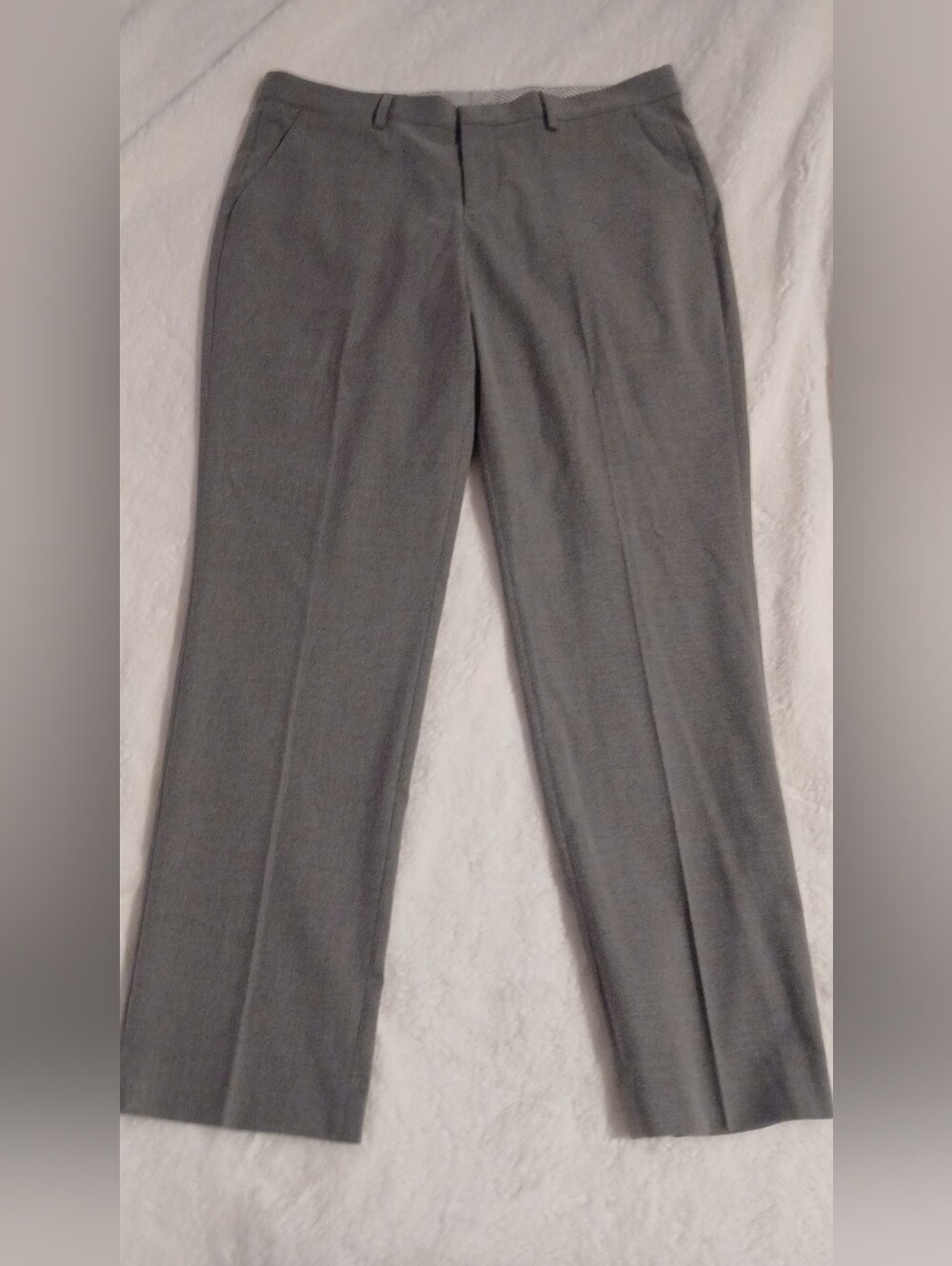 Express Men's Gray Dress Pants - Tailored Crease
